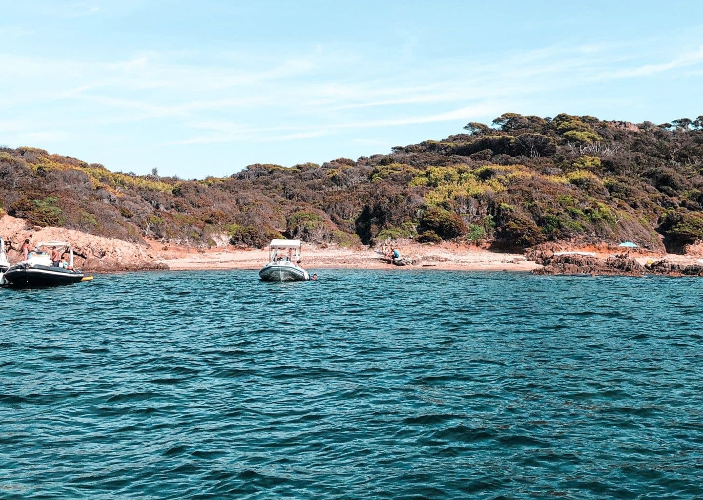 Porquerolles en bateau sans permis